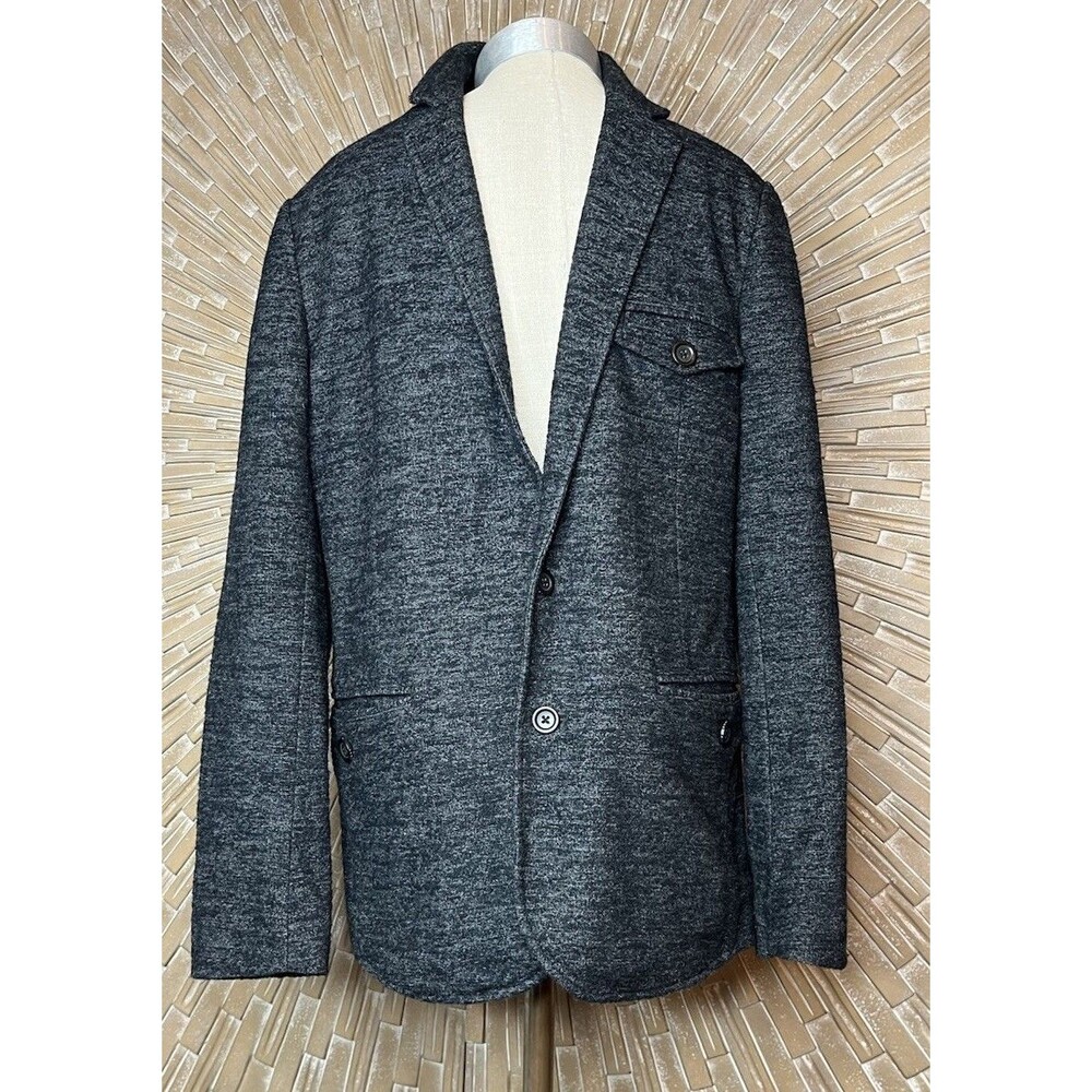 Robert Barakett Jacket S Men Gray Gramercy Sportcoat RB72702 Blazer Stretch